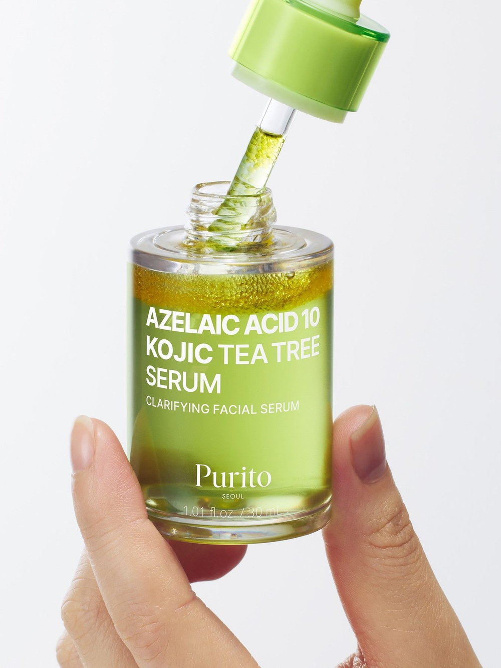 Сыворотка против воспалений и пигментации Purito Azelaic Acid 10 Kojic Tea Tree serum 30 мл.