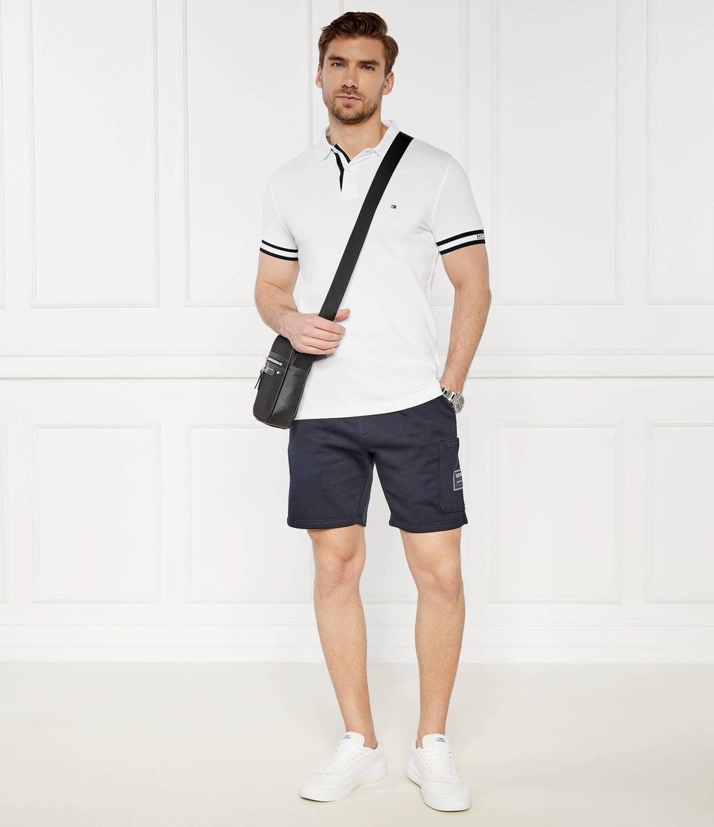 Поло Tommy Hilfiger - белый(MW0MW34737)
