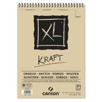Альбом для графики XL Крафт 90 г/м², A4 29.7х42 см, склейка с одной стороны 60 л, Canson C400039142