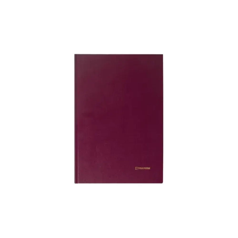 Книга канц. 96 л. кл. А4 б/в блок офсет, тверая BRAUBERG