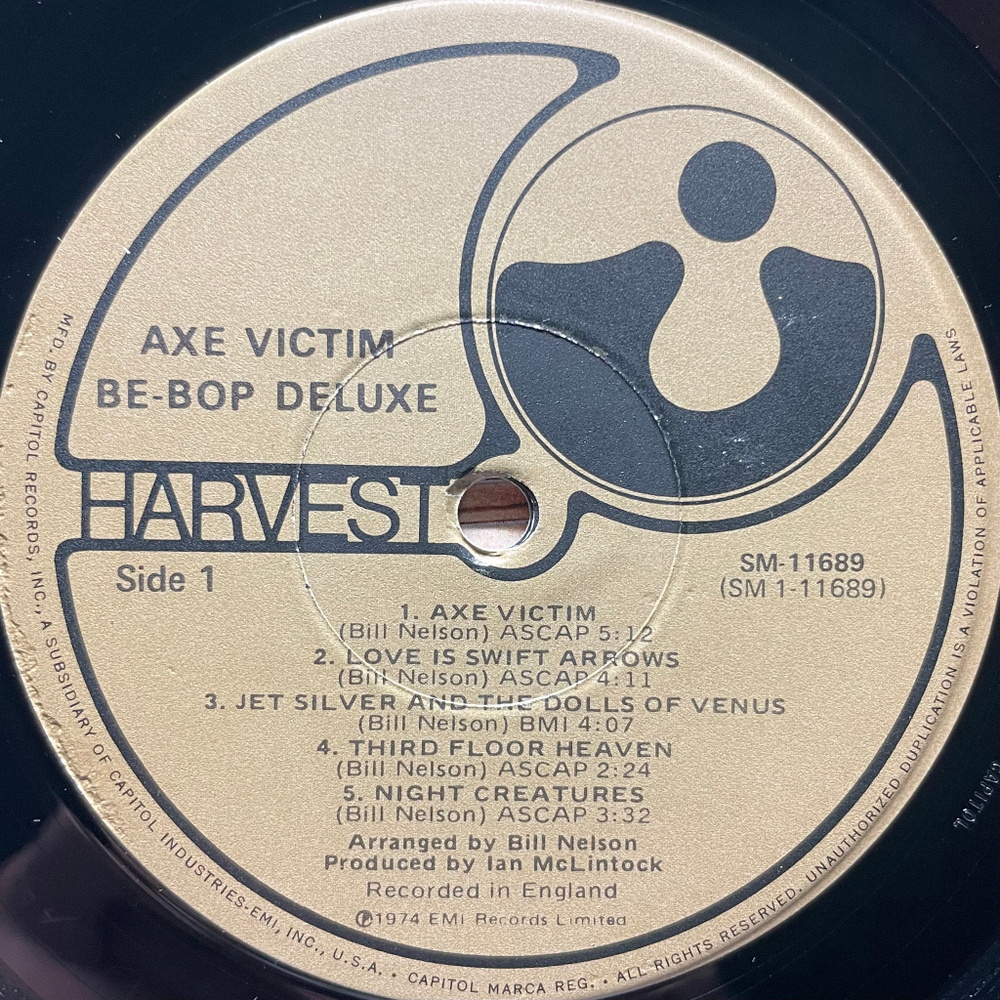 Be-Bop Deluxe ‎– Axe Victim (США 1977г.)
