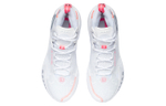 Li Ning Shadow 3 Cushioning Slip Resistant Abrasion Resistant Mid top Basketball Shoes Men"s Standard White
