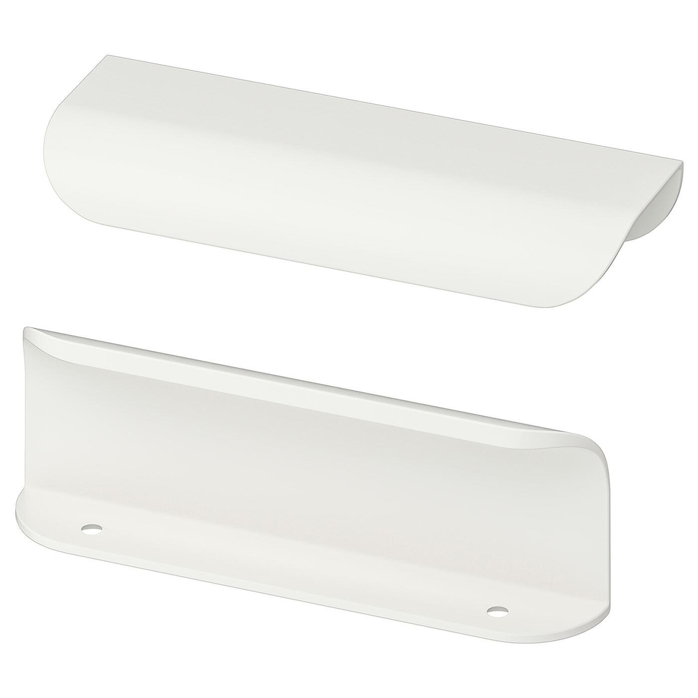 IKEA BILLSBRO (ИКЕА БИЛЛСБРО) — Ручка, белая, 120 мм