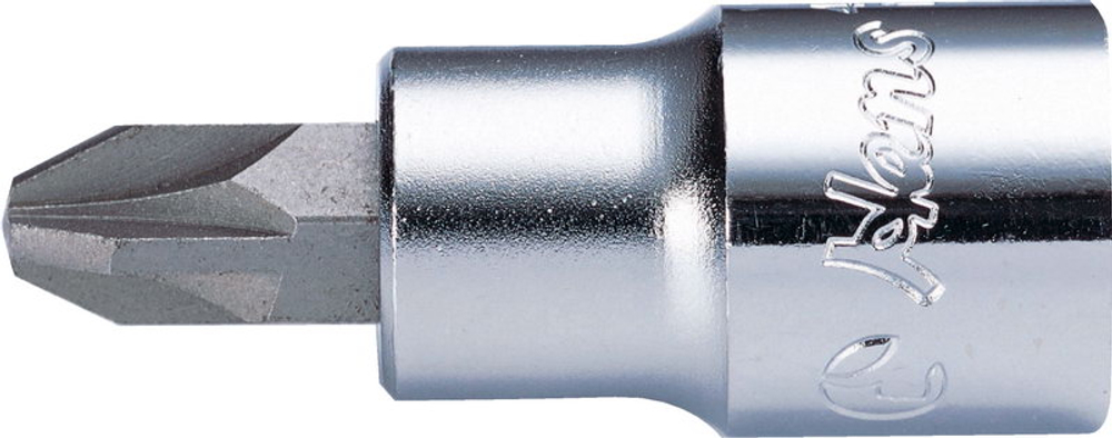 Торцевая головка короткая 1/4" PZ2, 2023PZ2, Hans