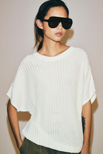 ТОП ИЗ РЕЛЬЕФНОГО ТРИКОТАЖА — ZARA