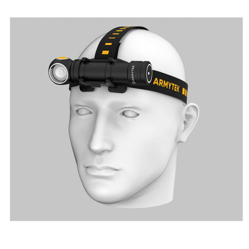 Фонарь налобный  Armytek Wizard C2 Pro Max Magnet USB, XHP70.2, холодный (White), 4000 лм, ABM-01, 1x21700 (в комплекте)