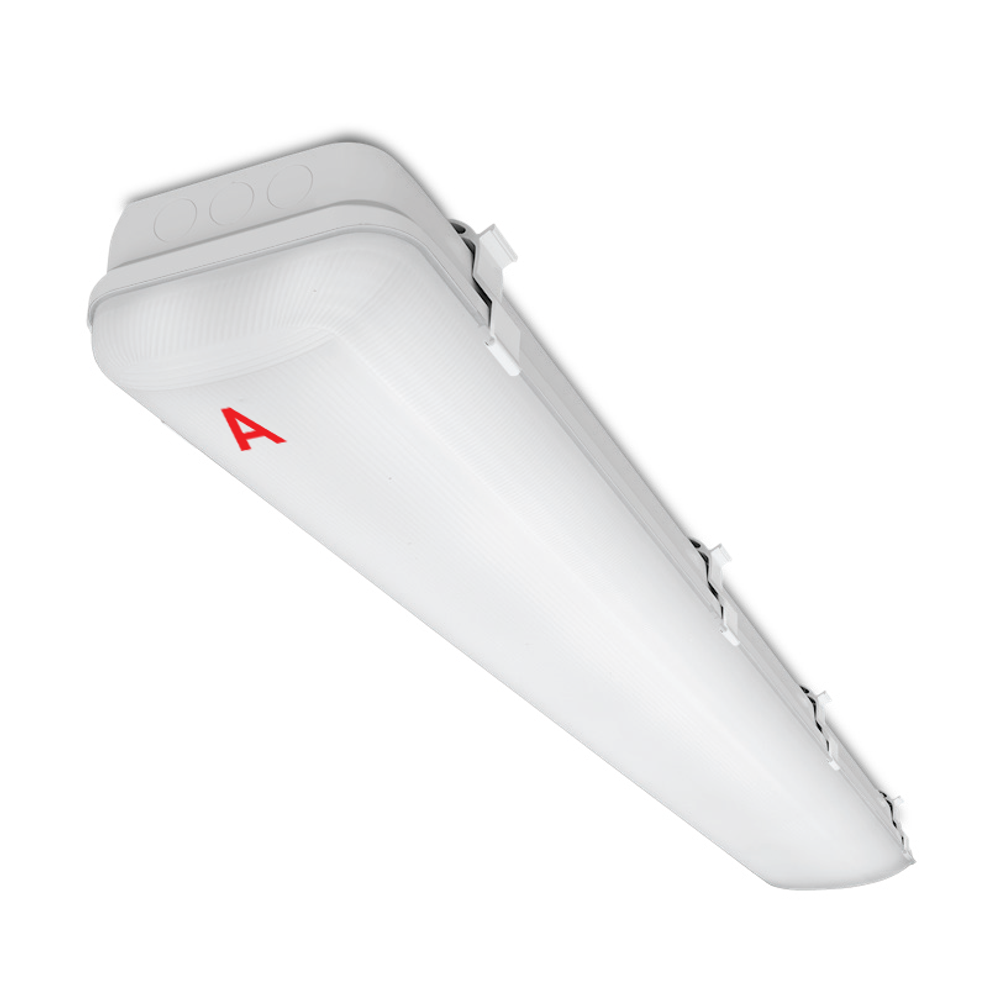 Светильник LED ПРОМ ДСП01-54-051-4К с БАП EM3 54Вт 4000К IP65 Матовый 6500лм 1270x152x100мм WOLTA PRO