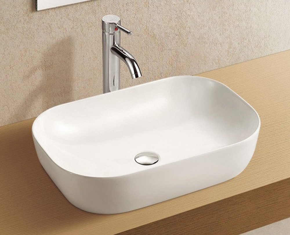 Раковина Azario 600*400*145 накладная, овал 4884