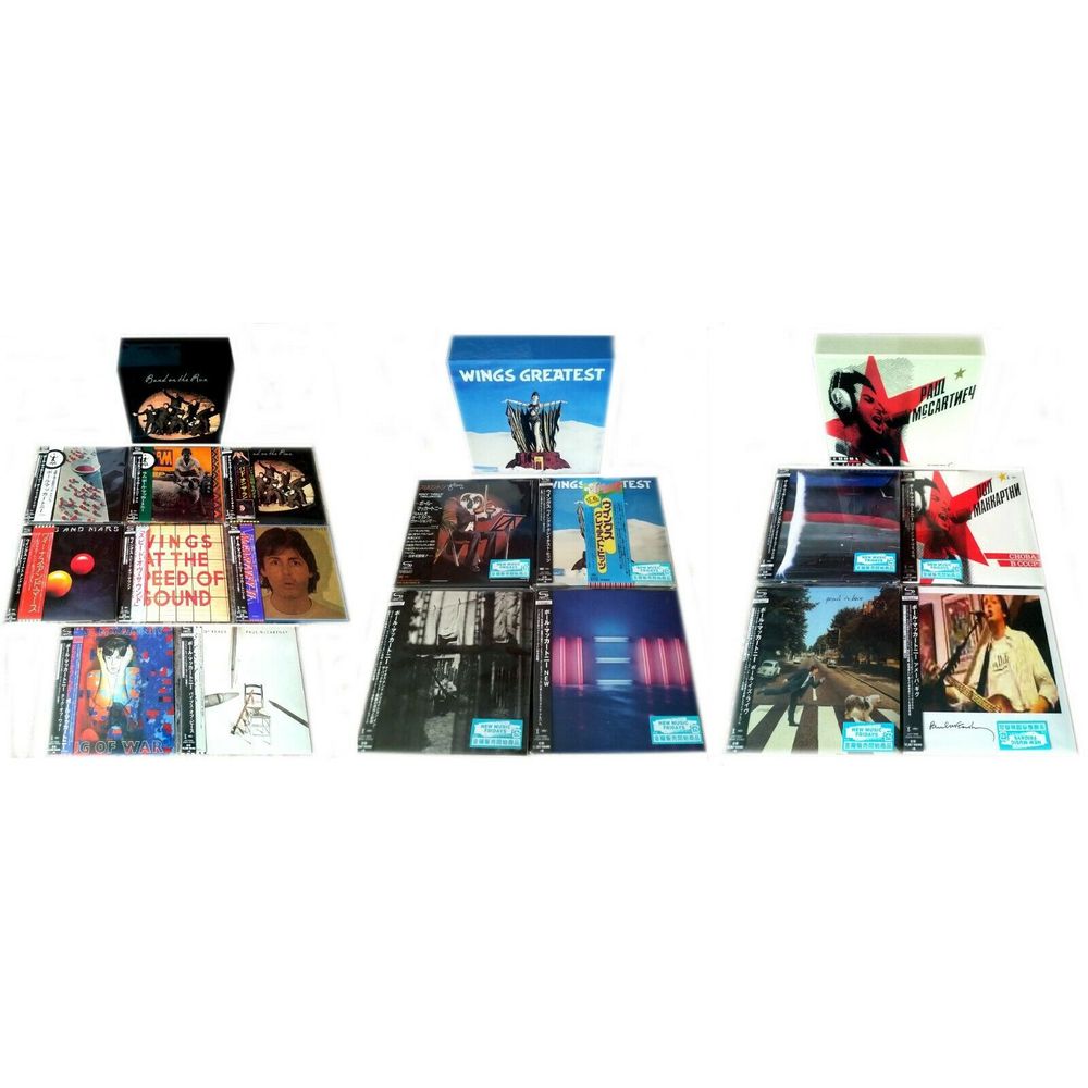 Комплект / Paul McCartney & Wings (17 Mini LP SHM-CD + Boxes) Комплект / Paul McCartney & Wings (17 Mini LP SHM-CD + Boxes)