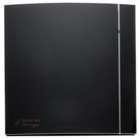 Накладной вентилятор Soler Palau SILENT-200 CZ BLACK DESIGN 4C