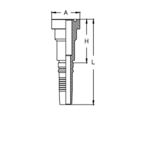 Фитинг DN 38 SFS CAT 1.1/2 63.5 Interlock