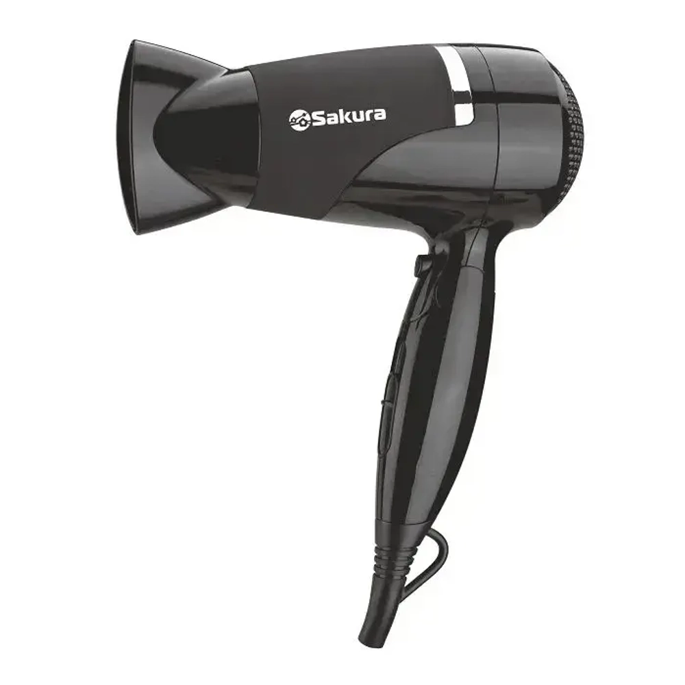 Фен электро sa-4040bk 1600-1800вт 2 режима работы, 2 скор.