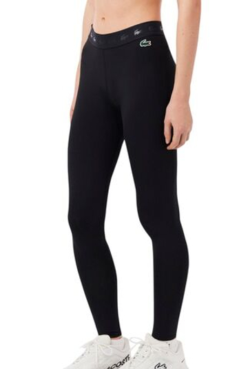 Женские леггинсы Lacoste Ultra Dry Stretch Sport - black