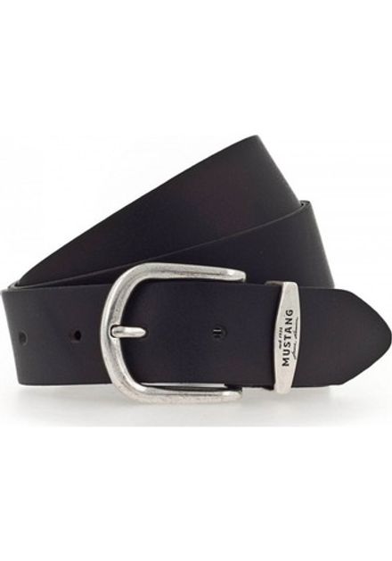 Ремень 35 mm with metal loop and buckle in polished silver MW3074L14-0690