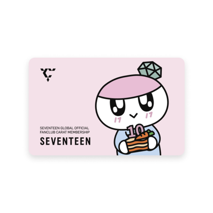 Членство SEVENTEEN CARAT MEMBERSHIP KIT