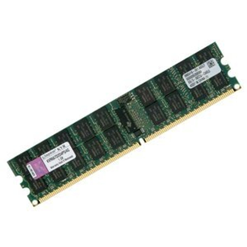 Серверная оперативная память DIMM DDR2 2Gb, 667Mhz, Kingston, ECC, REG, CL5, 1.8V (KVR667D2D4P5/2G)
