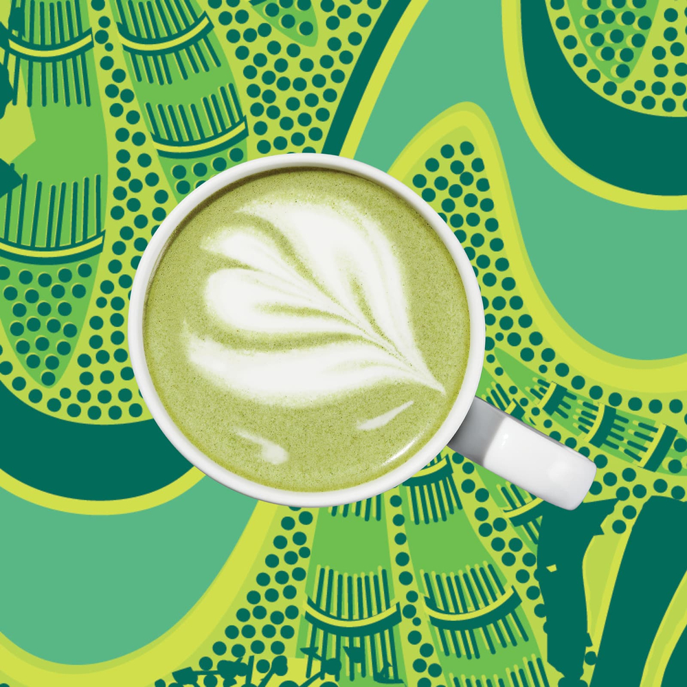 Kuli Kuli, Organic Superfood Latte, матча с морингой, 96,6 г (3,41 унции)
