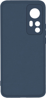 Мягкий Soft Touch чехол из силикона для XIAOMI 12 / 12X (не PRO,T,S,LITE!) с бархатной подкладкой
