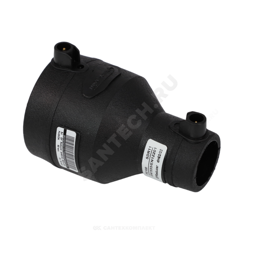 Переход электросварной ПЭ100 Дн 63х50 Ру16 SDR11 SMART JOINT EFR6350A