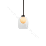 Ceiling design lamp Ovum  (Clear)