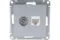 Розетка TV+RJ45 Systeme Electric ATLASDESIGN алюминий 38190