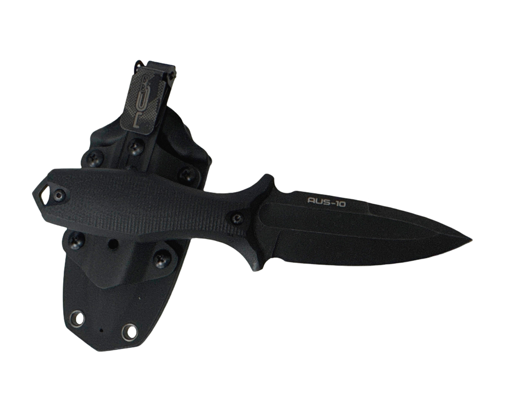 Нож NC Custom Grave BSW, сталь AUS-10, G10 Black