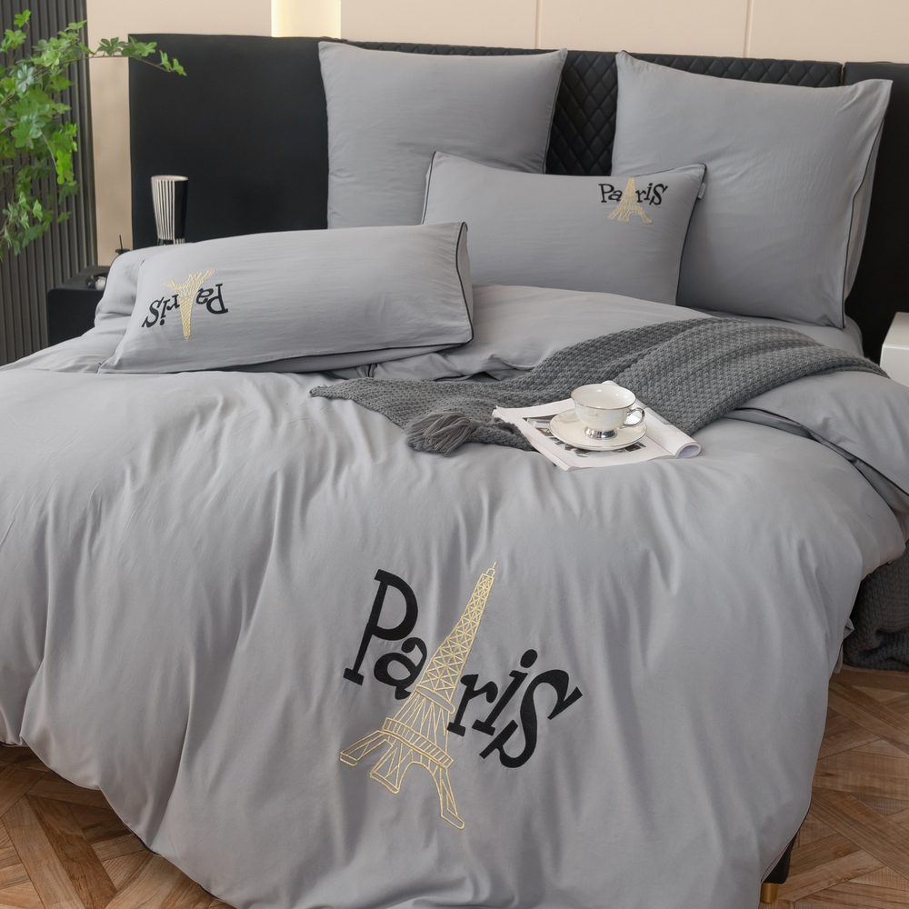 КПБ Mood of Paris MP010, 1.5 спальный, наволочки 50-70 2 шт
