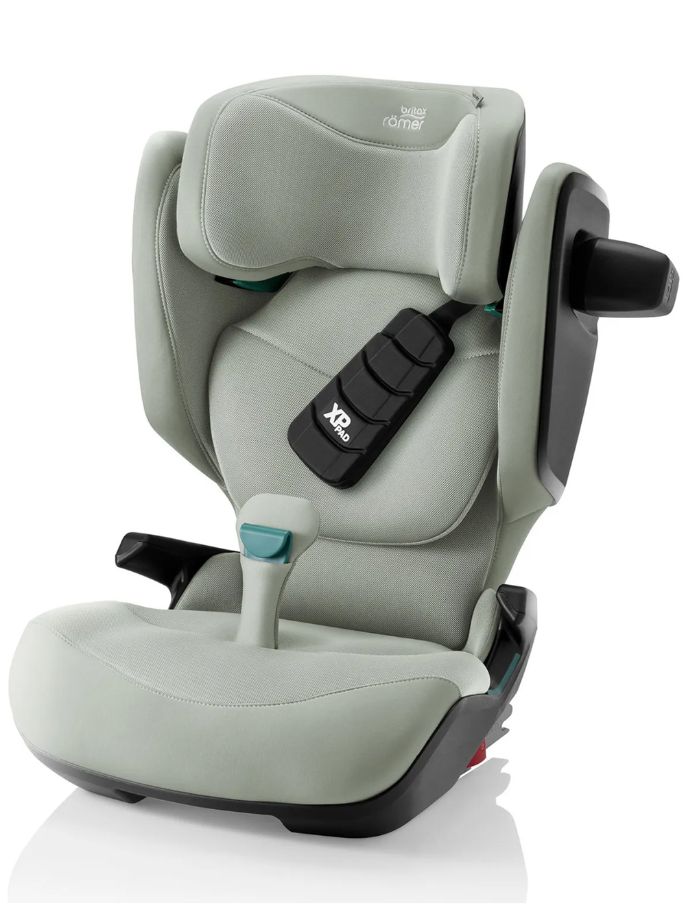 Автокресло 2/3 Britax Roemer KIDFIX PRO i-SIZE Style Sage Green 2000042138, от 3,5 до 12 лет, 15-36 кг (100 - 150 см), isofix, зеленый