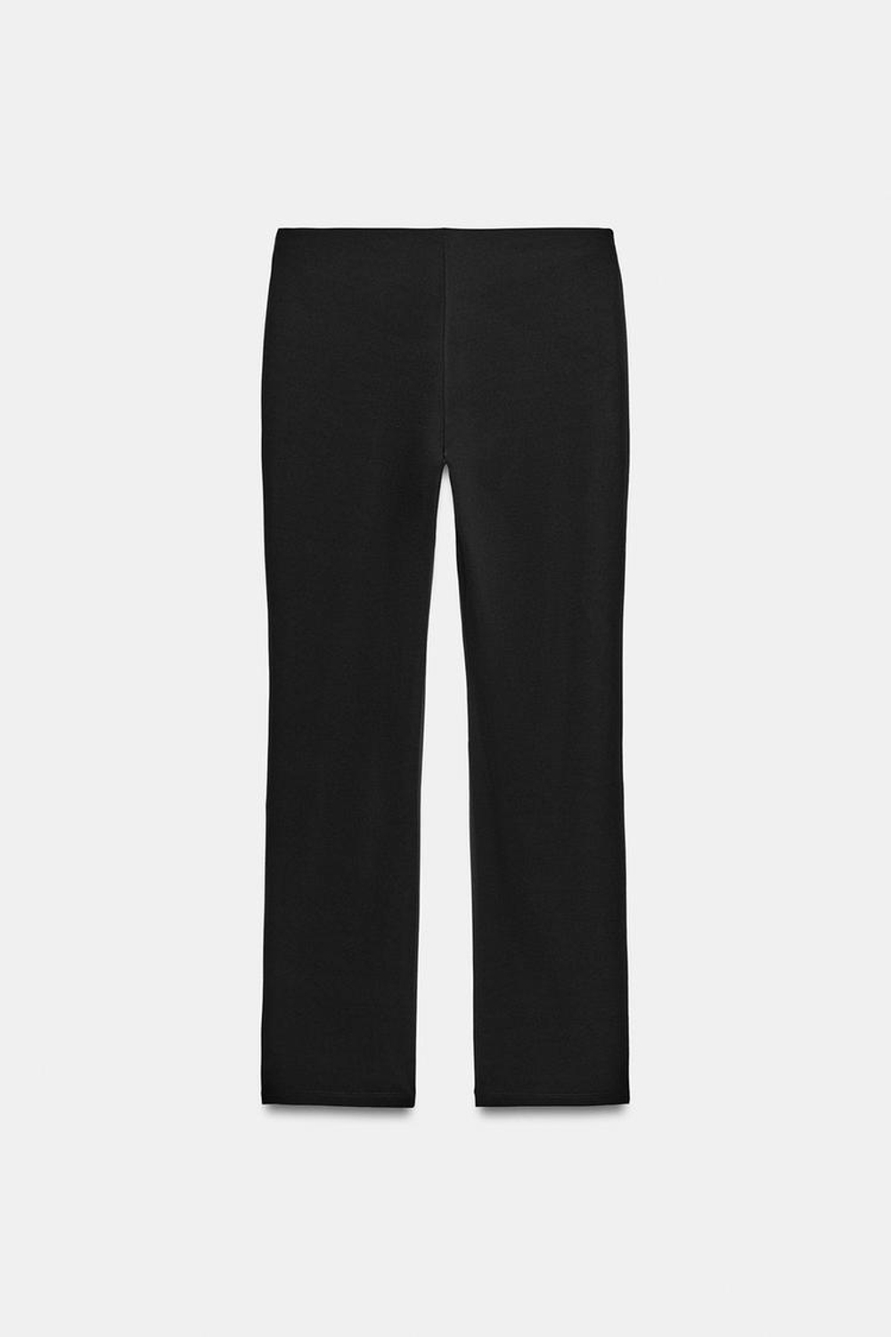 ZARA БРЮКИ С КАРМАНАМИ НА МОЛНИИ, ЧЕРНЫЙ