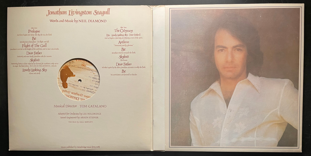 Neil Diamond ‎– Jonathan Livingston Seagull - Original Motion Picture Sound Track (США 1973г.)