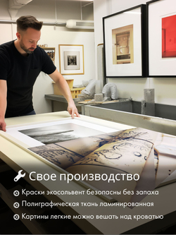 Картина Тайны путешествий модульная 50x70см 2шт.