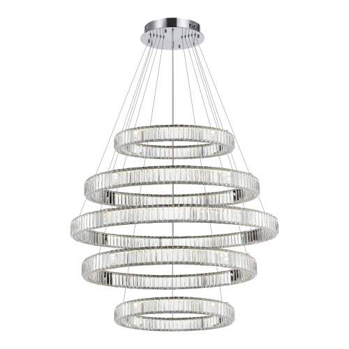 Светильник светодиодный, хром, прозрачный, TIVOLI, LED, 255