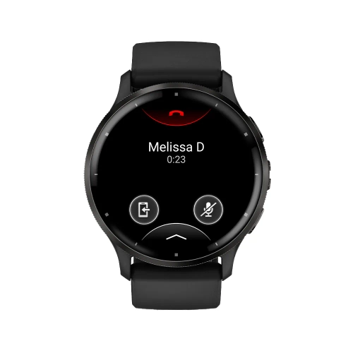Умные часы Garmin Venu 3, Slate Black Leather (010-02784-52)