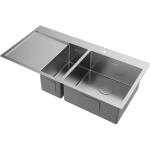 Кухонная мойка Omoikiri Akisame 100-2-LG-R