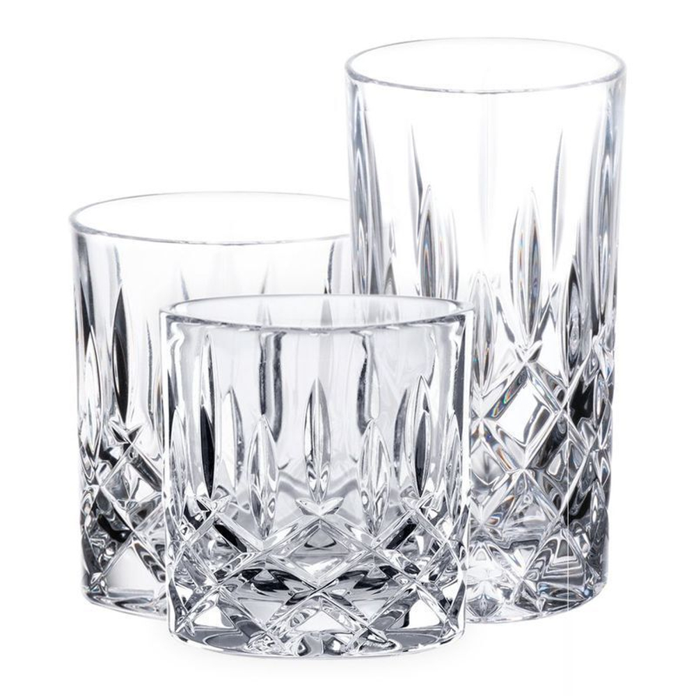 NOBLESSE - Набор 18 предметов стаканов хрустальное стекло (set 18 pcs)