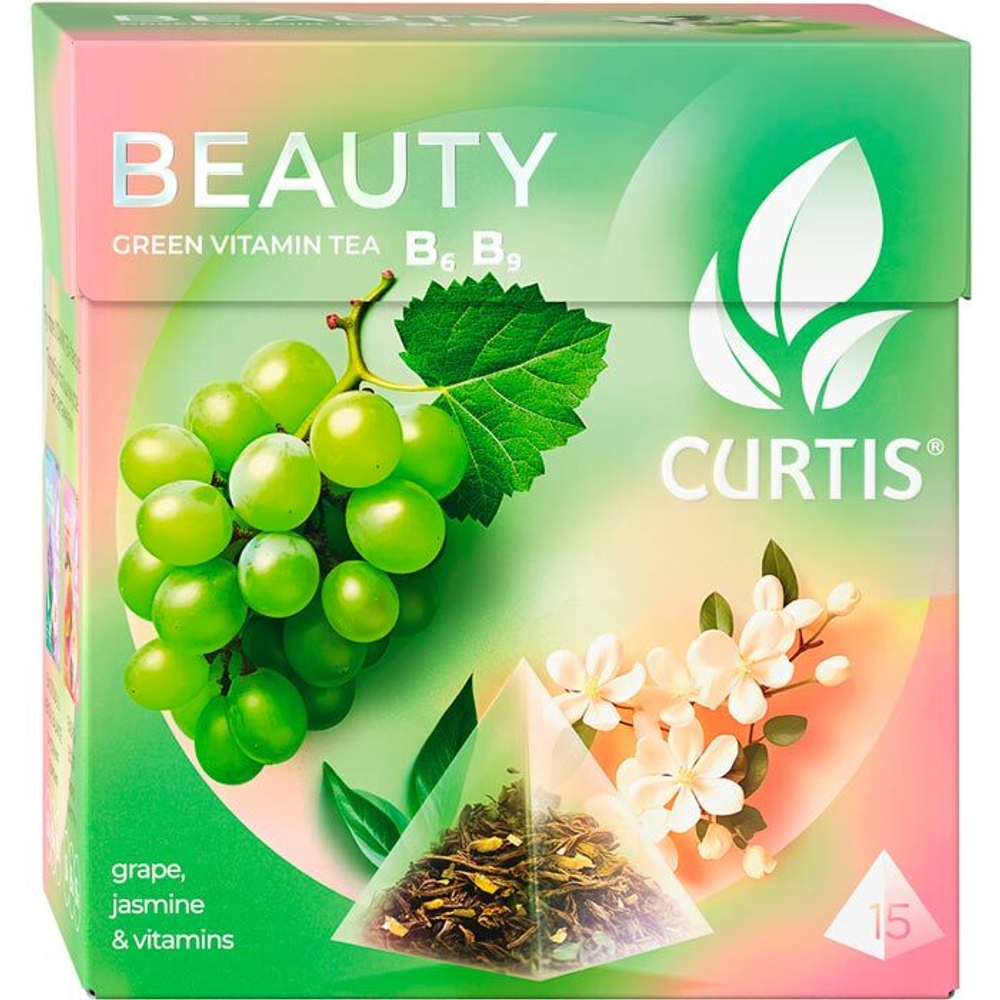 Чай в пирамидках Curtis Beauty 15 шт