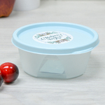 Контейнер 0,4л для продуктов (голубой)