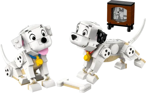 Конструктор LEGO Disney 43271 Лаки и Пенни 101 Щенок далматинцев