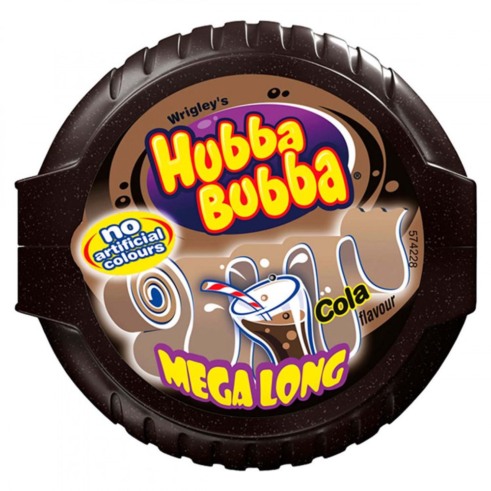 *Жев резинка Hubba Bubba 56гр Кола (12)*15 лента