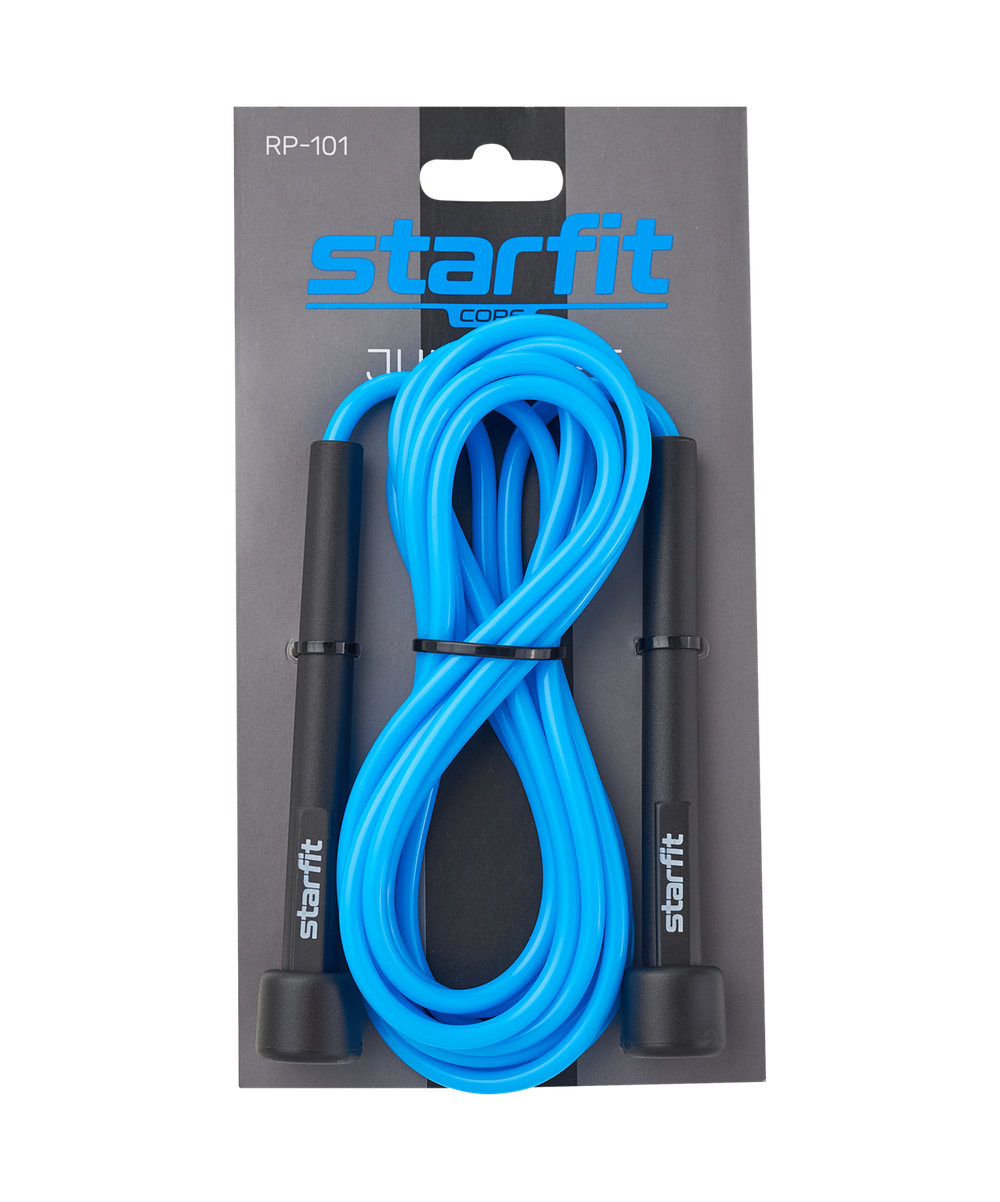 Скакалка STARFIT RP-101, 3 м, синий
