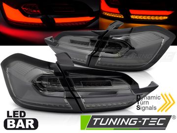 Фонари задние LIGHTS SMOKE для FORD FIESTA MK8 17-21 HATCHBACK