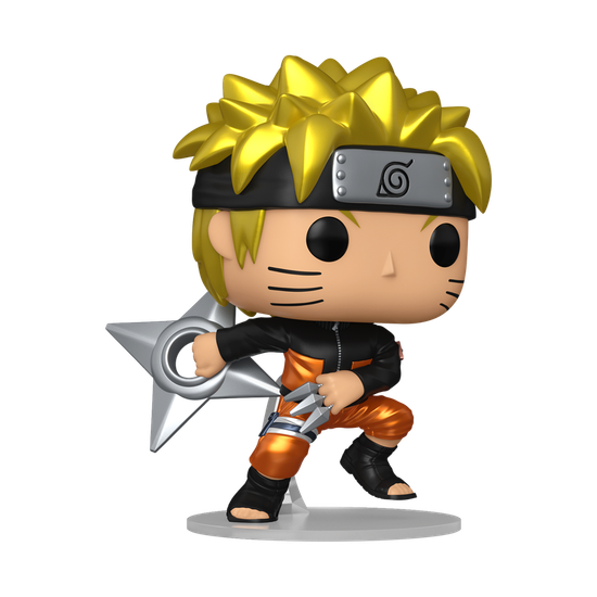 Фигурка Funko POP! Animation Naruto Shippuden Naruto Uzumaki w/Kunai&Shuriken (MT)Chase(1843)