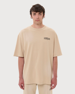 COMME DES FUCKDOWN ФУТБОЛКА БЕЖЕВАЯ