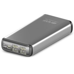 Power Bank Hiper 20000 mAh 4 USB MS20000 Silver