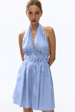 Платье с бретелью через шею - H&M
