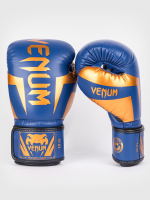 Перчатки боксерские Venum Elite Blue/Black/Cooper