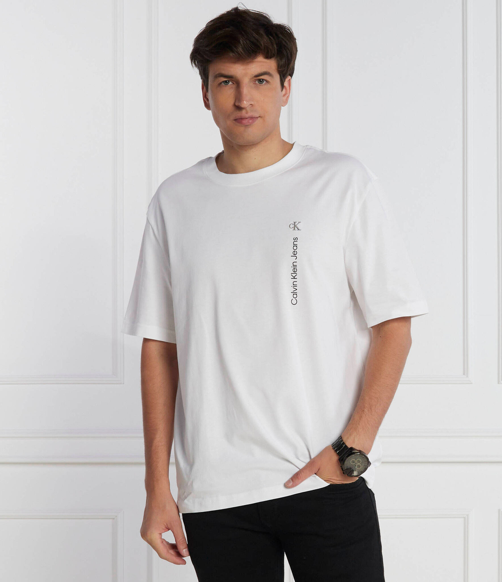 Футболка CALVIN KLEIN JEANS - белый(J30J323995)