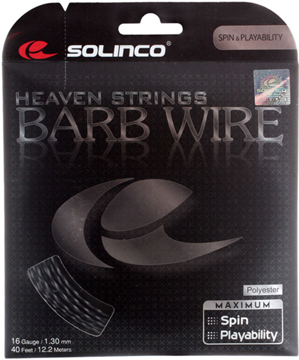 Струны теннисные Solinco Barb Wire (12 m) - black