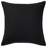 Чехол на подушку IKEA GURLI (ГУРЛИ), Черный, 50x50 см