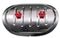 Лючок CAD 250х150/D400 мм (Red) для круглых воздуховодов, ревизионный накладной